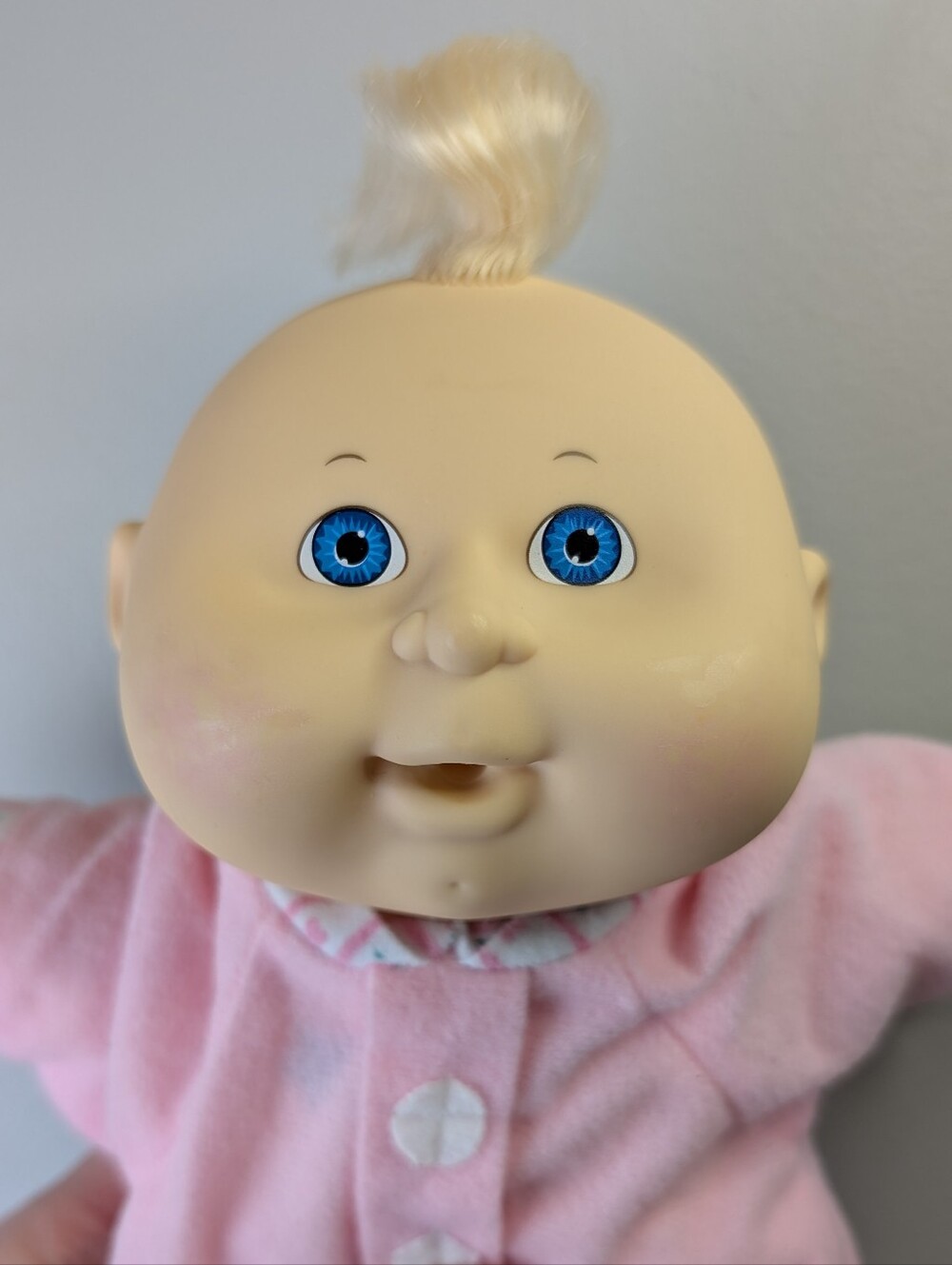 Vintage 1993 Cabbage Patch Naptime Baby Doll Swaddle Baby Blanket, Cup, Pacifier - Picture 6 of 13